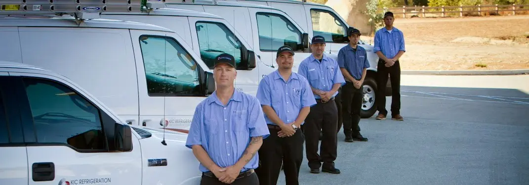 KIC Refrigeration crew ready for Mini Split Repair jobs across Sharon